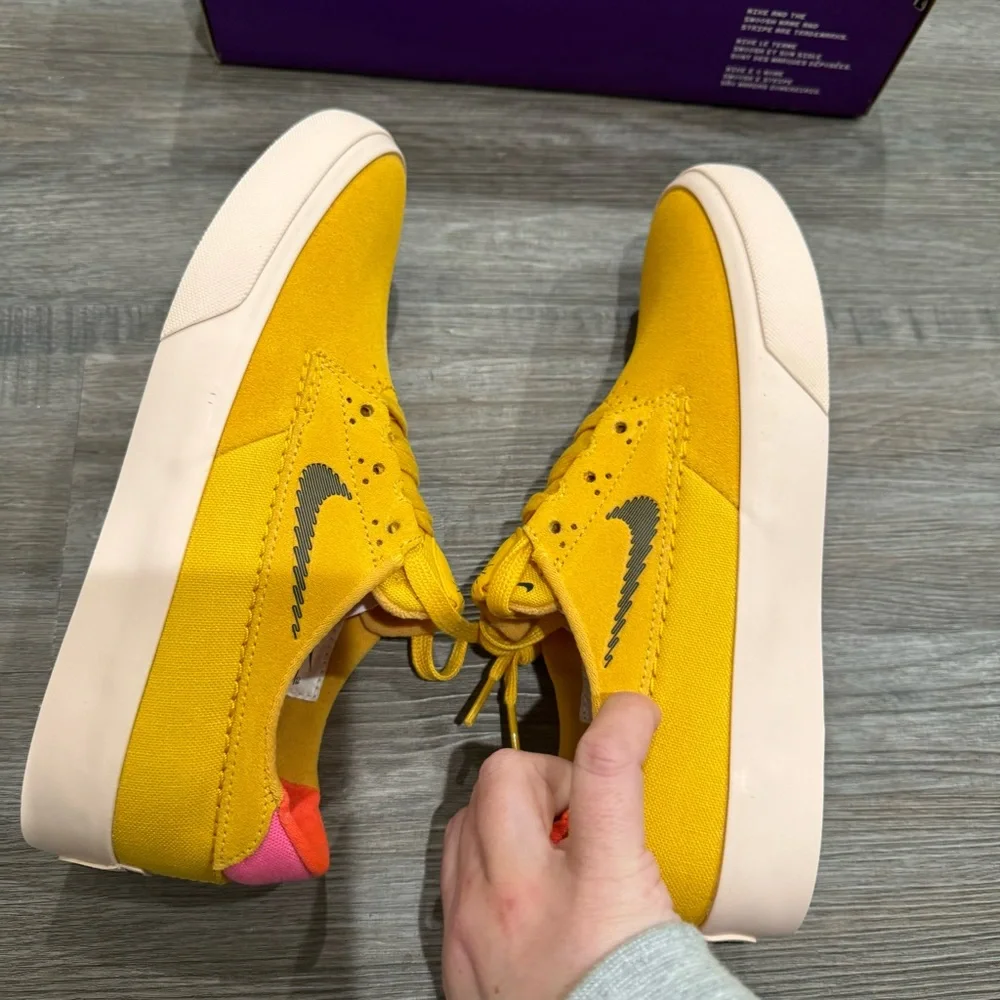 Nike SB Shane T Pollen Yellow Low Top Sneakers